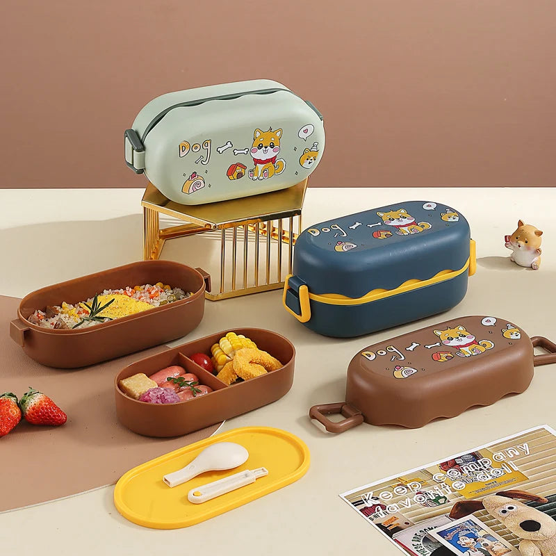 Unisex Bento-eväsrasia Leikkisällä Muotoilulla 1