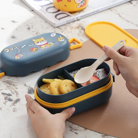 Unisex Bento-eväsrasia Leikkisällä Muotoilulla 2