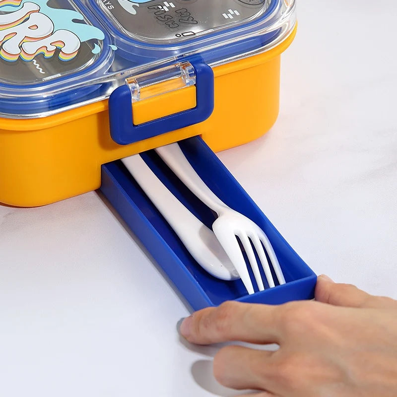 Unisex Bento-eväsrasia Sarjakuvateemalla Luovaan Lounaskokemukseen 2