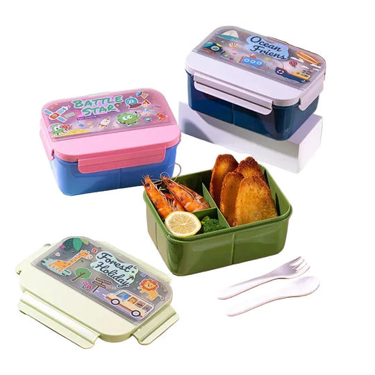 Unisex Bento-laatikko Monilokeroinen Välipalojen Säilytykseen 0