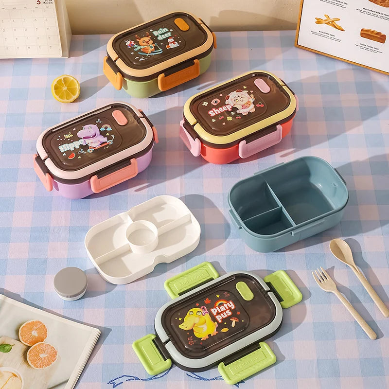 Unisex Bento-lounasrasia Eläinaiheisella Designilla 0