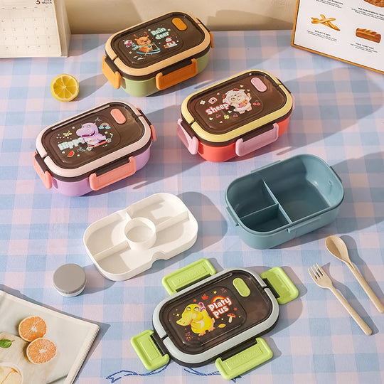 Unisex Bento-lounasrasia Eläinaiheisella Designilla 0