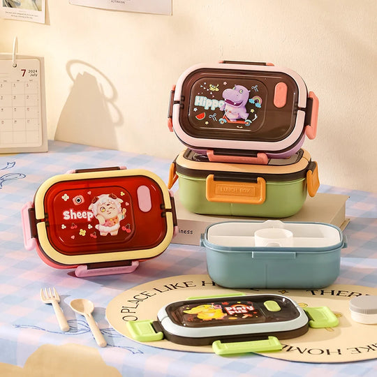 Unisex Bento-lounasrasia Eläinaiheisella Designilla 1