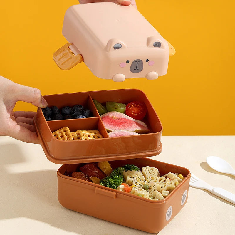 Unisex Bento-lounasrasia eläinaiheisella designilla 1