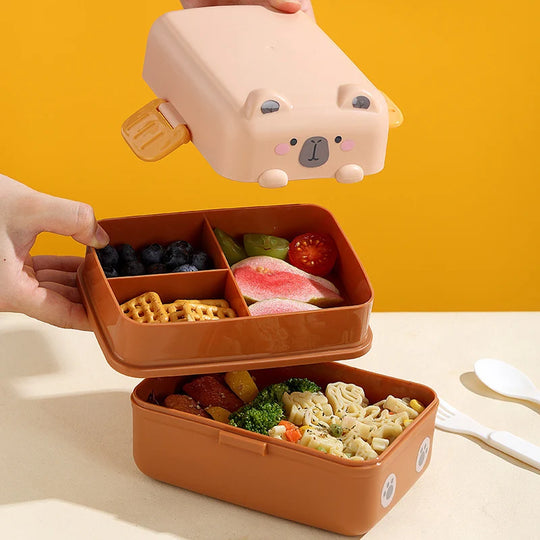 Unisex Bento-lounasrasia eläinaiheisella designilla 1