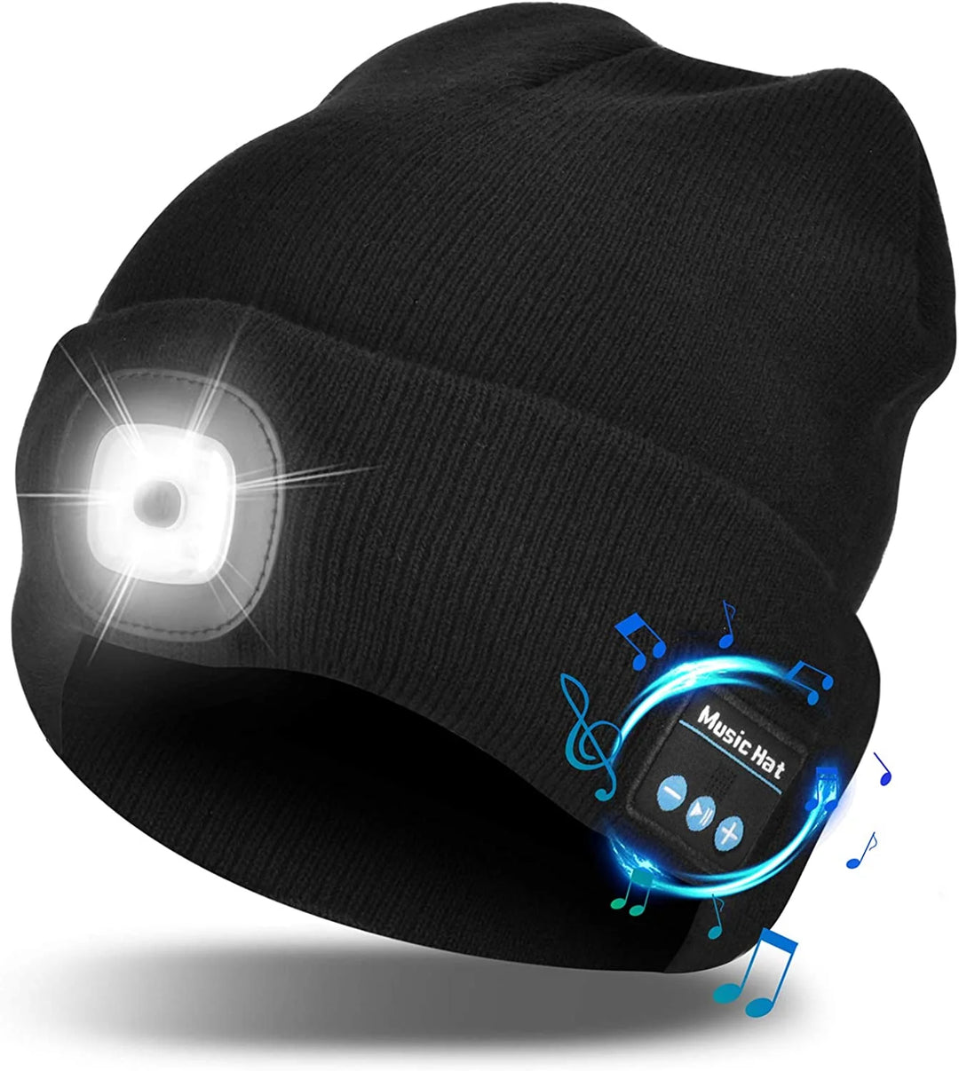 Unisex Bluetooth-pipo LED-valolla ja langattomilla kuulokkeilla 0