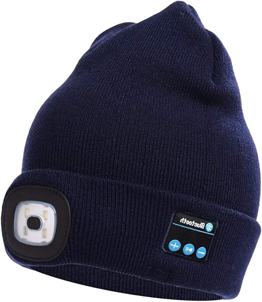 Unisex Bluetooth-pipo LED-valolla ja langattomilla kuulokkeilla 3