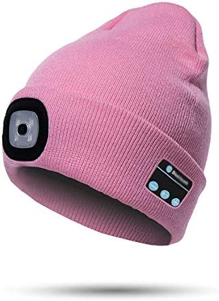 Unisex Bluetooth-pipo LED-valolla ja langattomilla kuulokkeilla 4