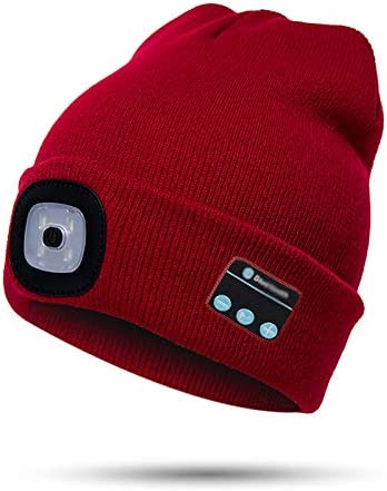 Unisex Bluetooth-pipo LED-valolla ja langattomilla kuulokkeilla 5