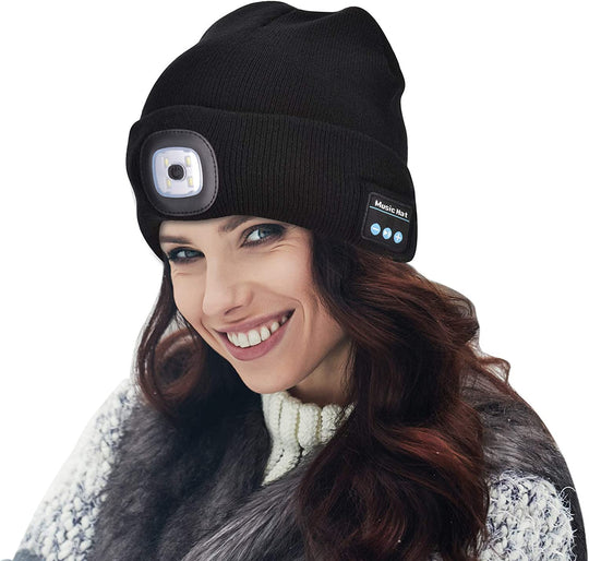 Unisex Bluetooth-pipo LED-valolla ja langattomilla kuulokkeilla 6