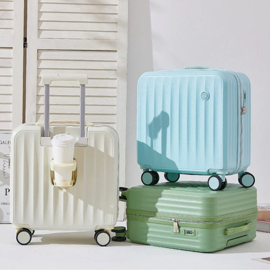 Unisex Cabin Spinner Matkalaukku Tyylikkäällä Kovakuorella 2