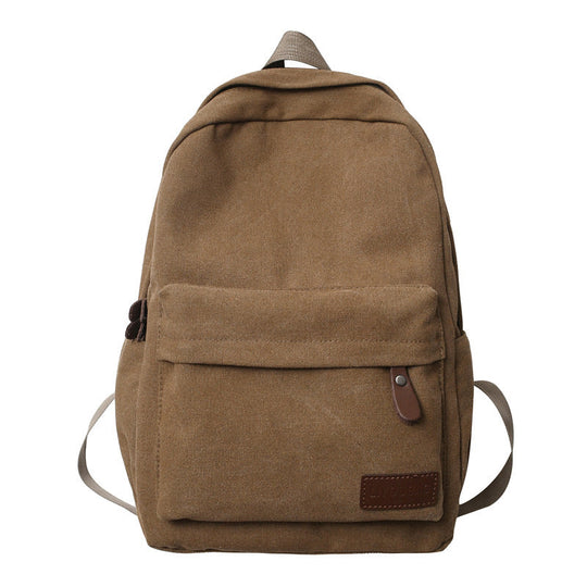 Unisex Canvas-reppu rentoon käyttöön 3