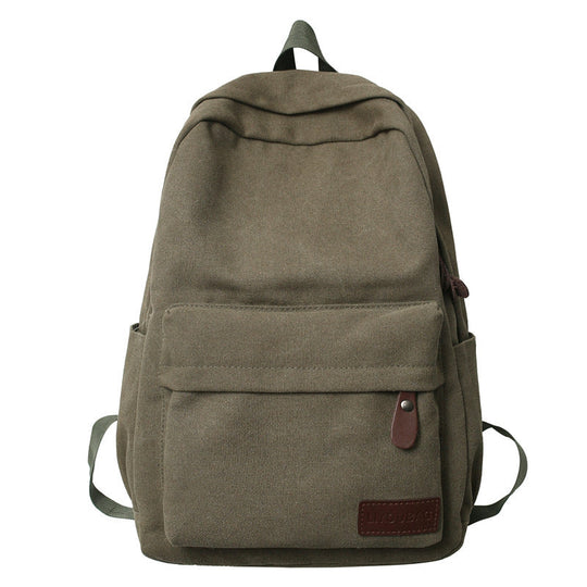 Unisex Canvas-reppu rentoon käyttöön 4