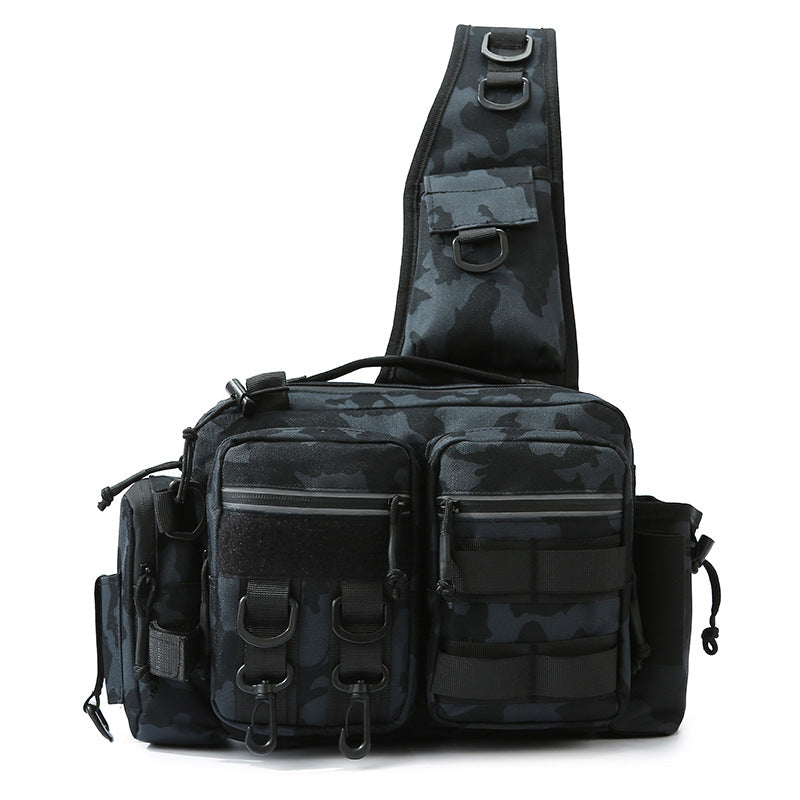 Unisex Crossbody Laukku Taktisella Designilla 0