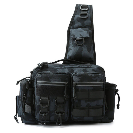 Unisex Crossbody Laukku Taktisella Designilla 0