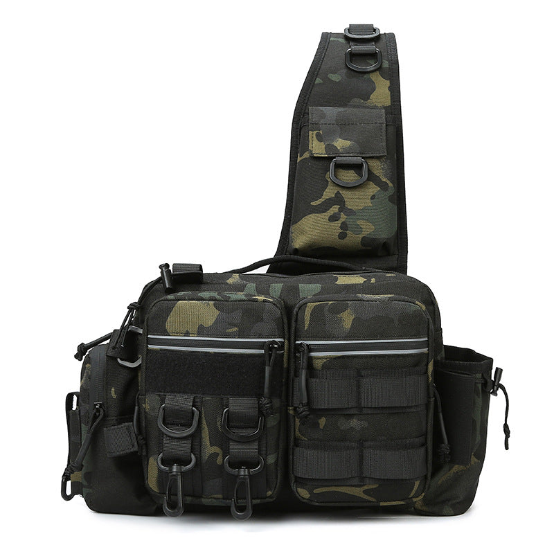 Unisex Crossbody Laukku Taktisella Designilla 10