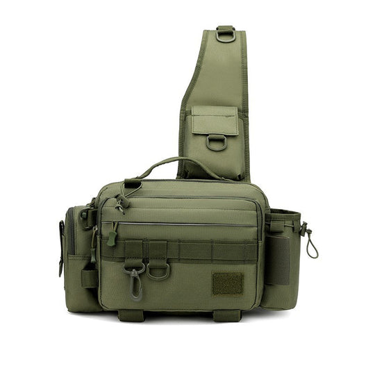 Unisex Crossbody Laukku Taktisella Designilla 16