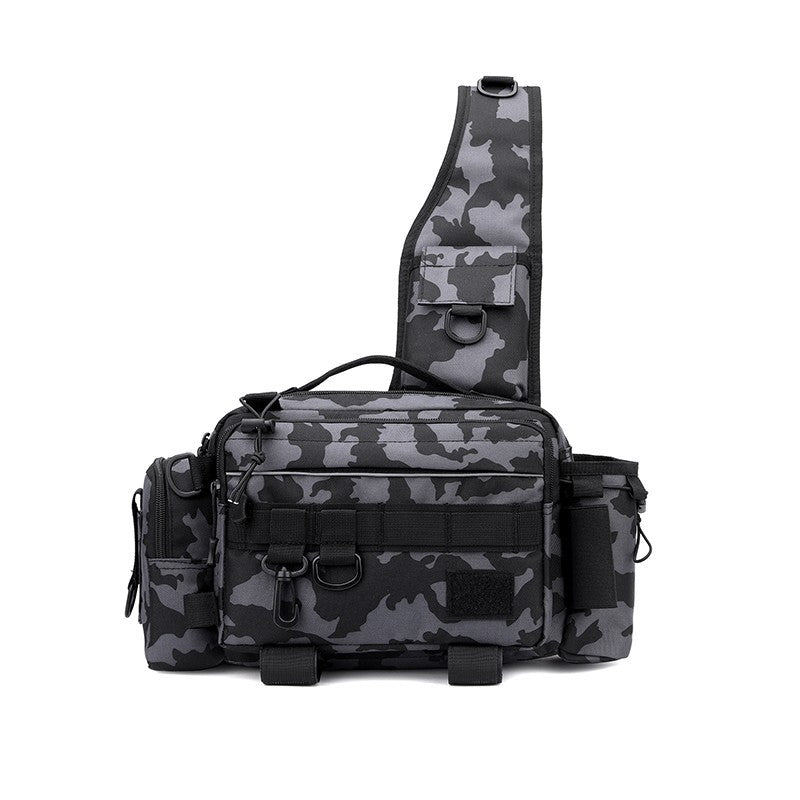 Unisex Crossbody Laukku Taktisella Designilla 4