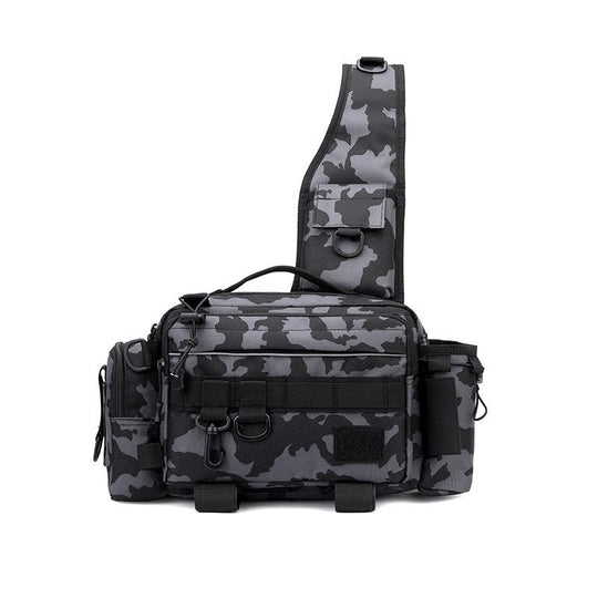 Unisex Crossbody Laukku Taktisella Designilla 4