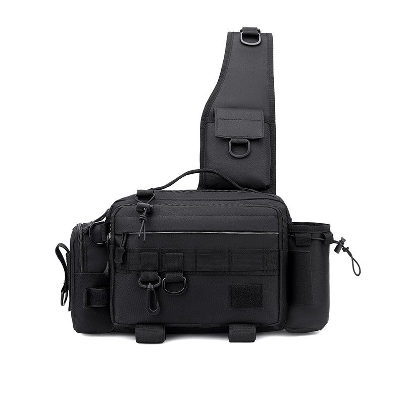 Unisex Crossbody Laukku Taktisella Designilla 5