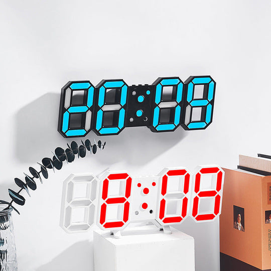 Unisex Digitaalinen Kello Värinvaihdolla Modernilla Designilla 7