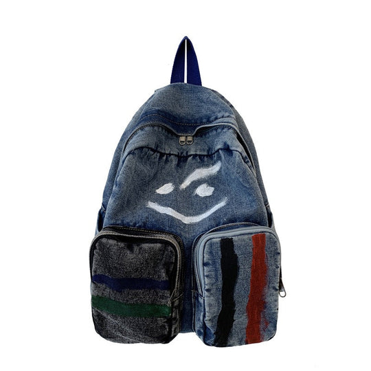 Unisex Farkkureppu Taiteellisella Designilla 6