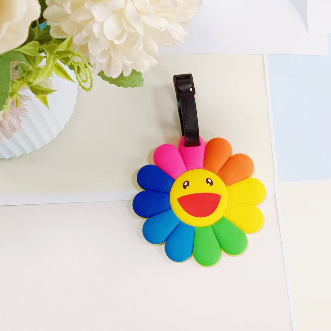 Unisex Flamingo-Patterned Luggage Tag 12