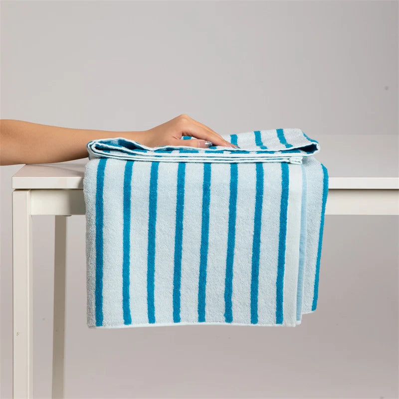 Unisex Froteepyyhe Raidallisella Kuvioilla Monikäyttöinen 0