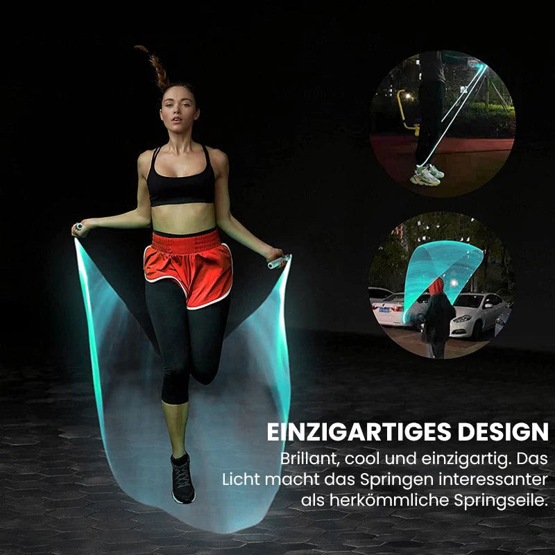 Unisex Hyppynaru LED-Valolla Säädettävä Ergonominen Kahva 1