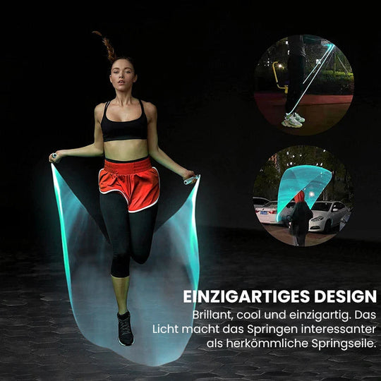 Unisex Hyppynaru LED-Valolla Säädettävä Ergonominen Kahva 1