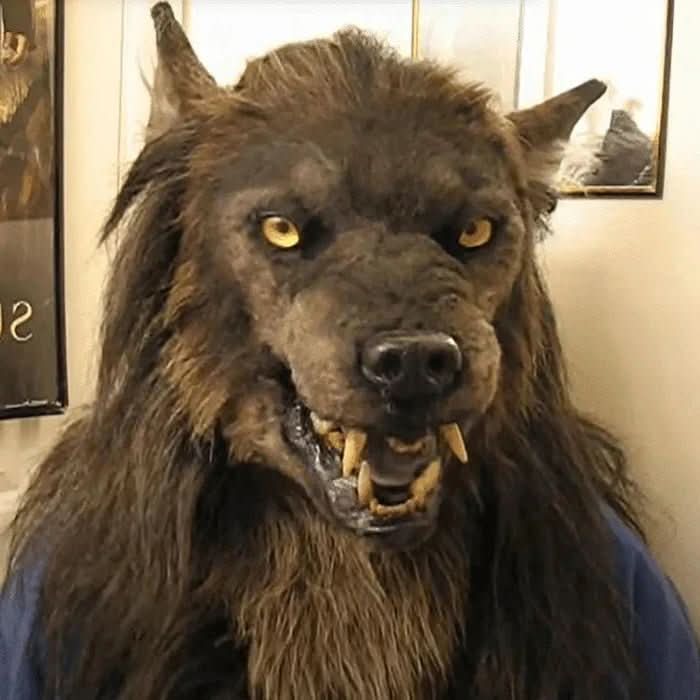 Unisex Ihmissusinaamio Halloween-juhliin 2