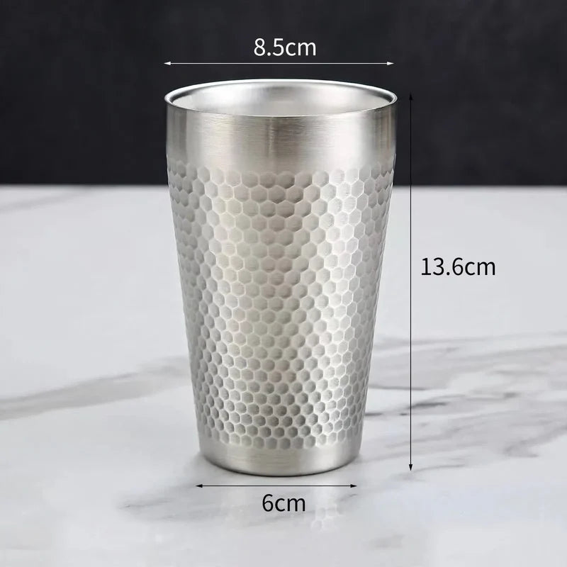 Unisex Kaksiseinäinen Teräsmuki Modernilla Muotoilulla 9