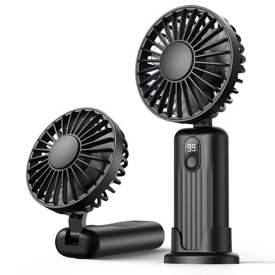 Unisex Kannettava Käsituuletin Monitoiminen Taitettava USB-Ladattava 8