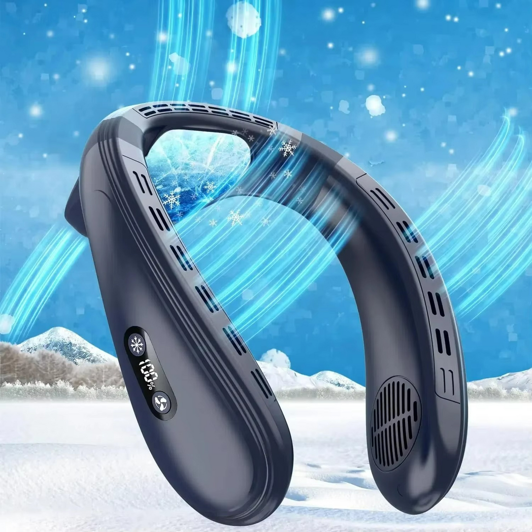 Unisex Kannettava Kaulatuuletin Ergonomisella Muotoilulla 1