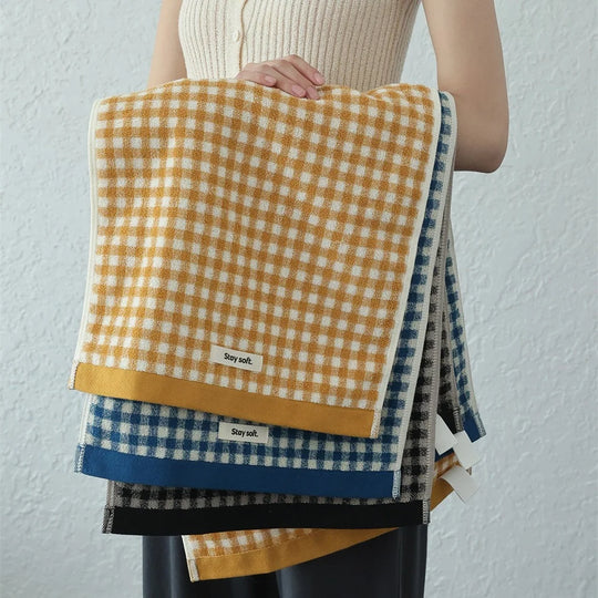 Unisex Käsipyyhe Ruudullinen Moderni Design 1