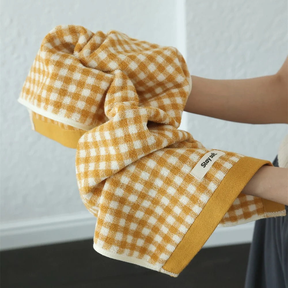 Unisex Käsipyyhe Ruudullinen Moderni Design 3