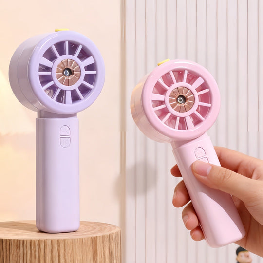 Unisex Käsituuletin Sumutoiminnolla 2