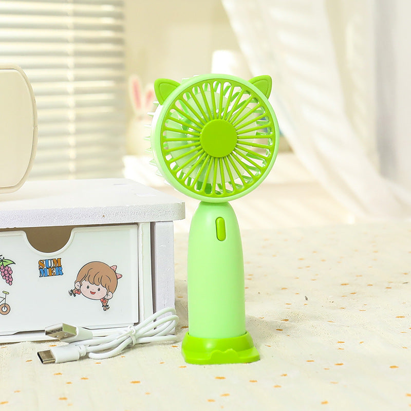 Unisex Käsituuletin USB Ladattava Mini Tuuletin Kompakti Design 7