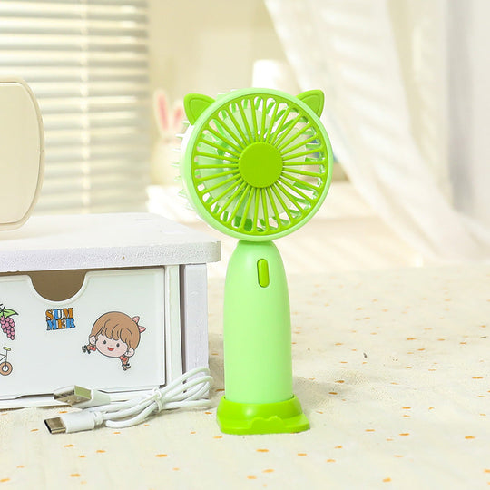 Unisex Käsituuletin USB Ladattava Mini Tuuletin Kompakti Design 7