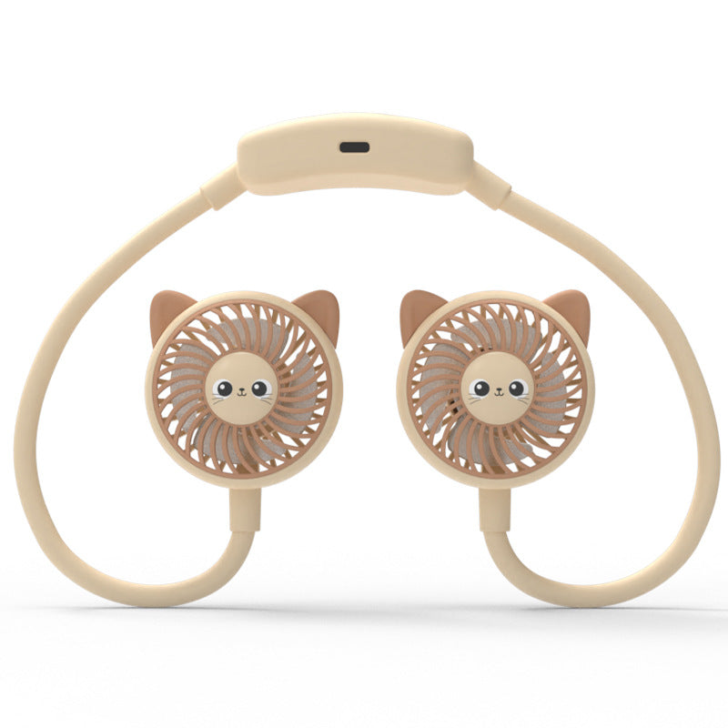 Unisex Kaulan Jäähdytystuuletin Panda-teemalla 3