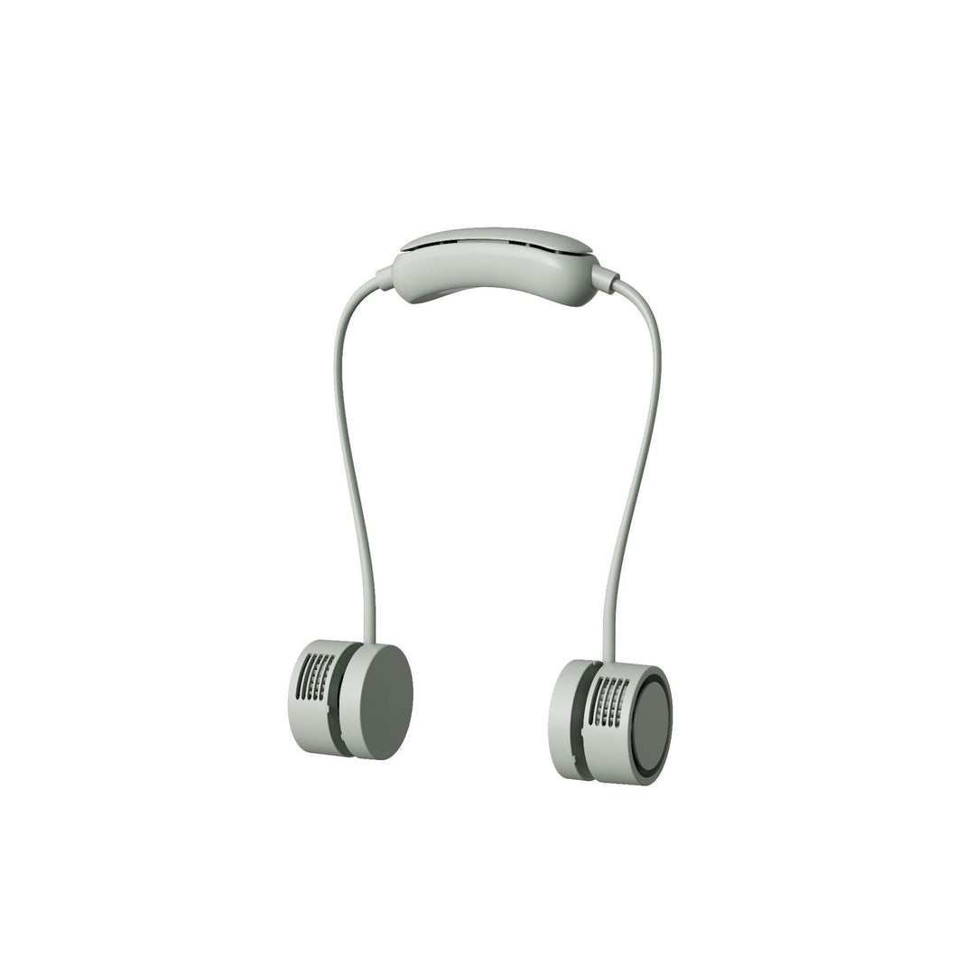 Unisex Kaulatuuletin Kannettava Kahdella Minituuletin USB-latauksella 6