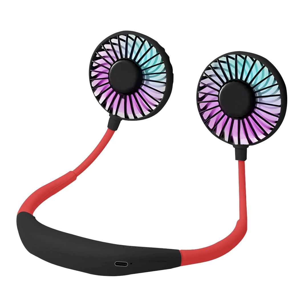 Unisex Kaulatuuletin Ladattava Handsfree Kolme Nopeutta 13