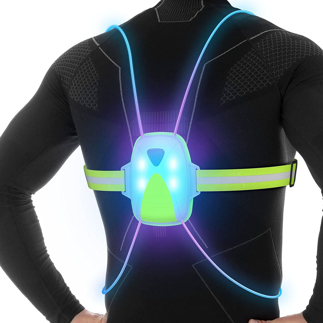 Unisex LED Turvaliivi Juoksuun ja Ulkoiluun 2