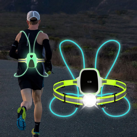 Unisex LED Turvaliivi Juoksuun ja Ulkoiluun 3