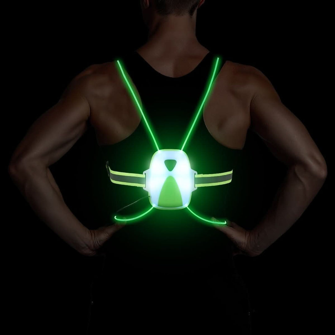 Unisex LED Turvaliivi Juoksuun ja Ulkoiluun 5