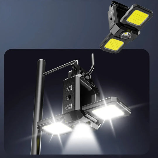 Unisex Ladattava LED-taskulamppu Kompakti ja Kirkas 1