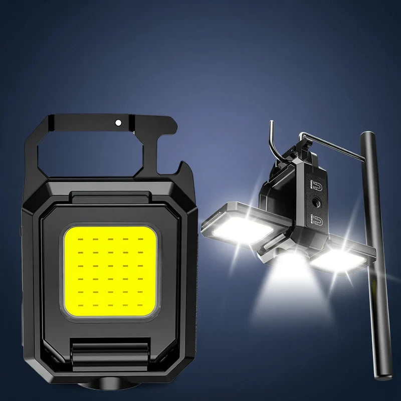 Unisex Ladattava LED-taskulamppu Kompakti ja Kirkas 2