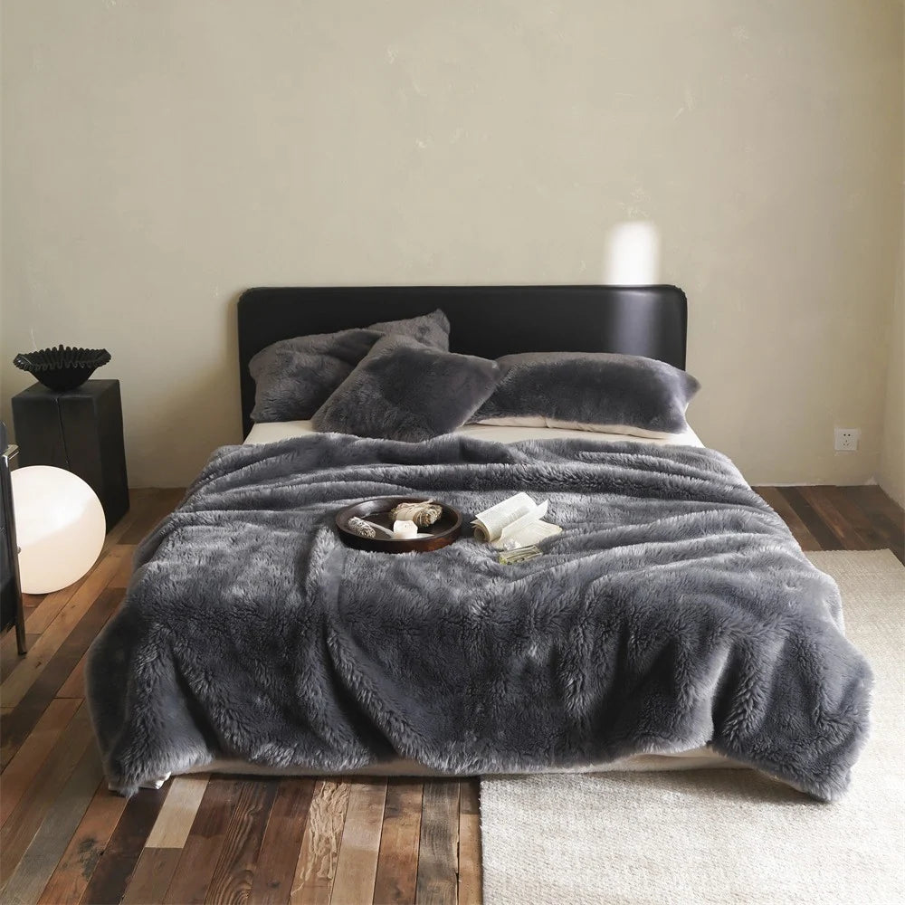 Unisex Lämmin Peitto Kodikkaalla Tyylillä 0