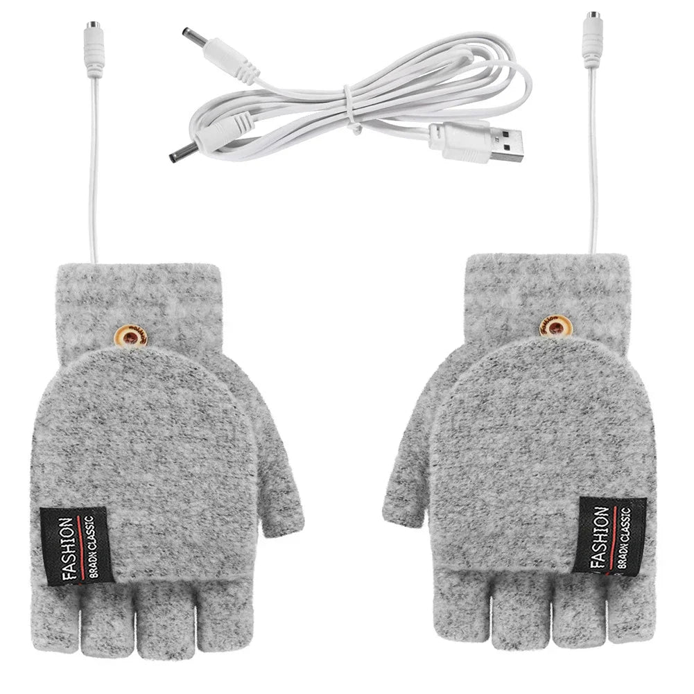 Unisex Lämmitettävät Käsineet USB-Ladattavalla Toiminnolla 3