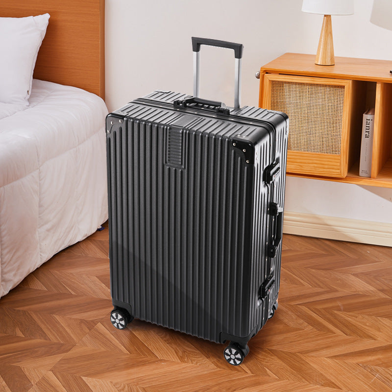 Unisex Matkalaukku Monisuuntaisilla Pyörillä Iskunkestävä 360° Liikkuvuus 24